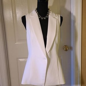Winter White Vest